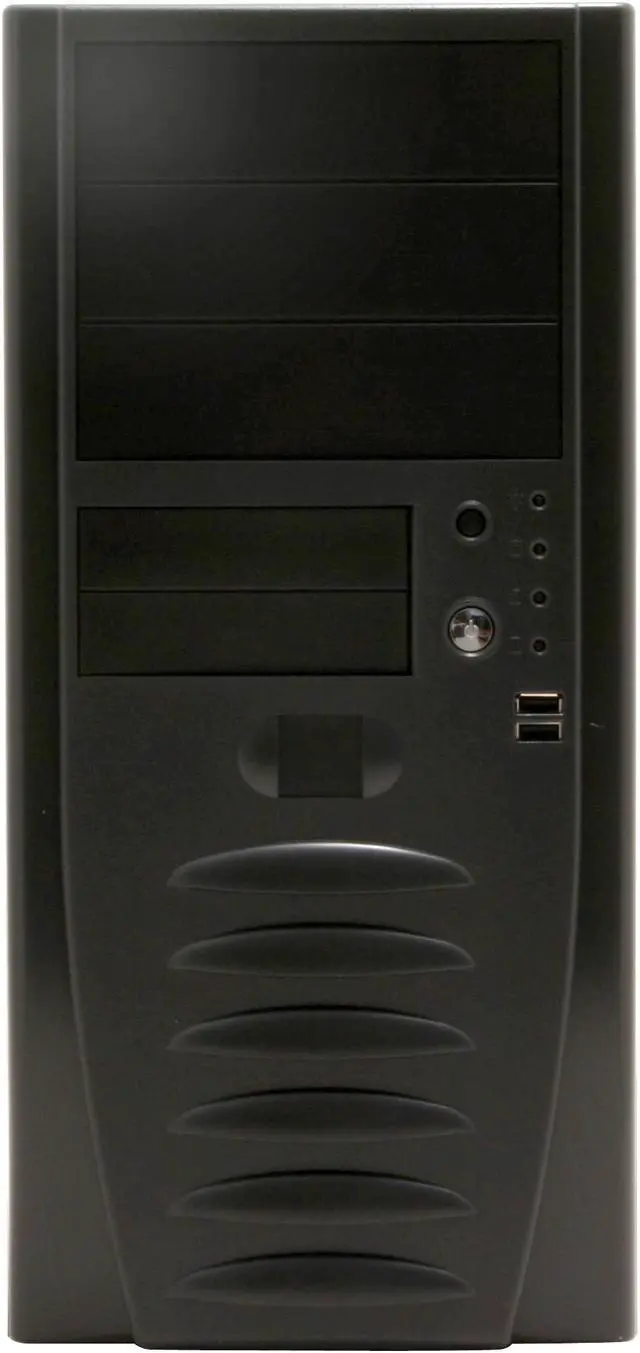 Alt view image 3 of 16 - Antec Solution SLK1650B Black Steel ATX Mini Tower Computer Case 350W Power Supply