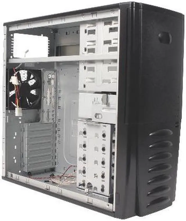 Alt view image 6 of 11 - Antec Solution SLK3000-B Black Steel ATX Mid Tower Computer Case