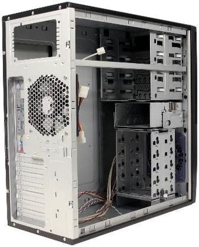 Alt view image 8 of 11 - Antec Solution SLK3000-B Black Steel ATX Mid Tower Computer Case