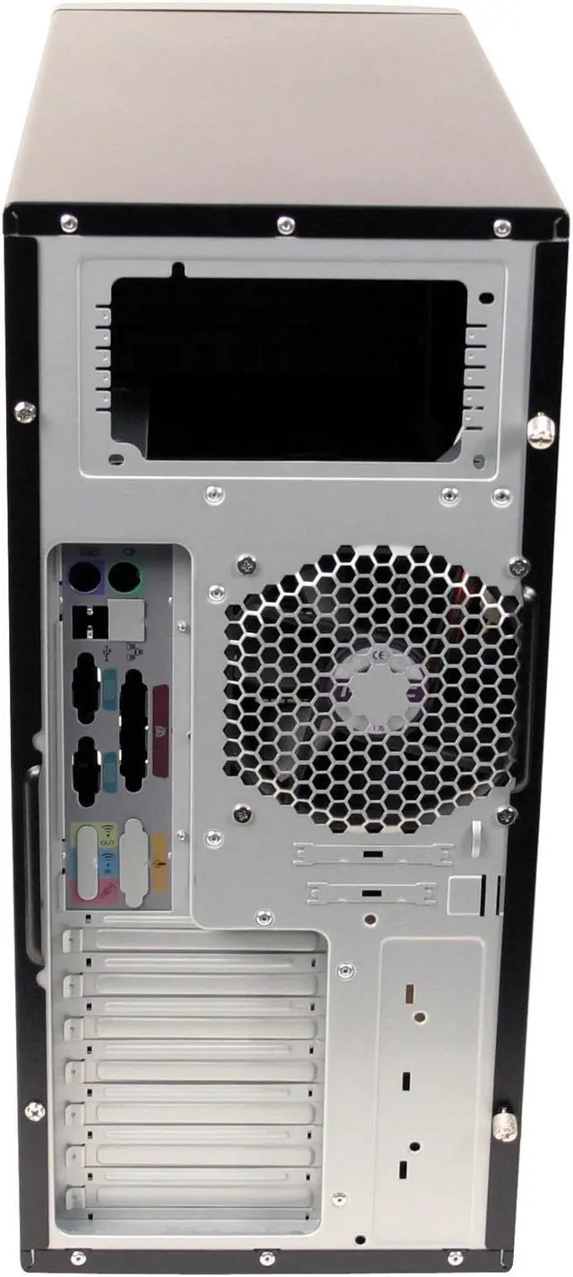 Alt view image 9 of 11 - Antec Solution SLK3000-B Black Steel ATX Mid Tower Computer Case