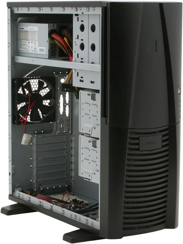 Alt view image 9 of 16 - Antec PERFORMANCE TX TX1050B Black Steel ATX Mid Tower Computer Case 500W Power Supply