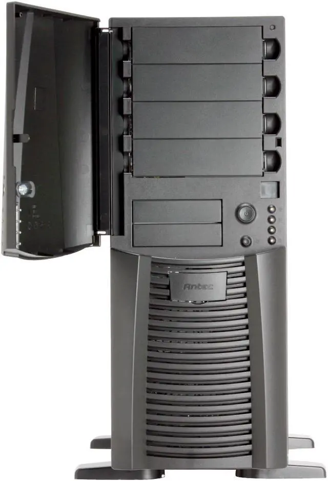 Alt view image 3 of 16 - Antec PERFORMANCE TX TX1050B Black Steel ATX Mid Tower Computer Case 500W Power Supply