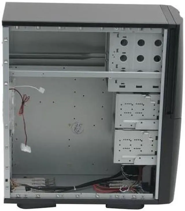 Alt view image 9 of 14 - Antec Performance Plus PlusView II Black Steel / Plastic ATX Mid Tower Computer Case