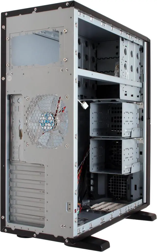 Alt view image 10 of 14 - Antec Performance Plus PlusView II Black Steel / Plastic ATX Mid Tower Computer Case