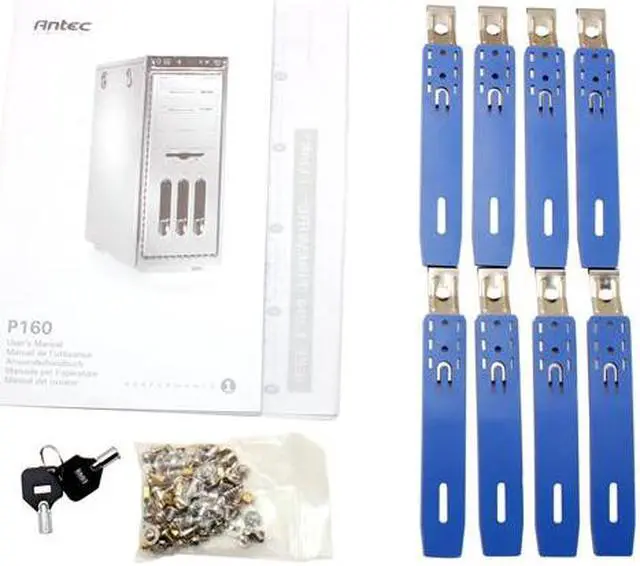 Alt view image 10 of 11 - Antec Performance One P-160W Silver 1.2mm Anodized Aluminum ATX Mid Tower Computer Case