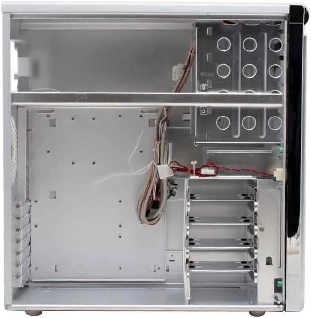 Alt view image 7 of 11 - Antec Performance One P-160W Silver 1.2mm Anodized Aluminum ATX Mid Tower Computer Case