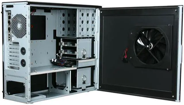Alt view image 5 of 9 - Antec Performance One Series P193 V3 Black Steel ATX Full Tower Computer Case