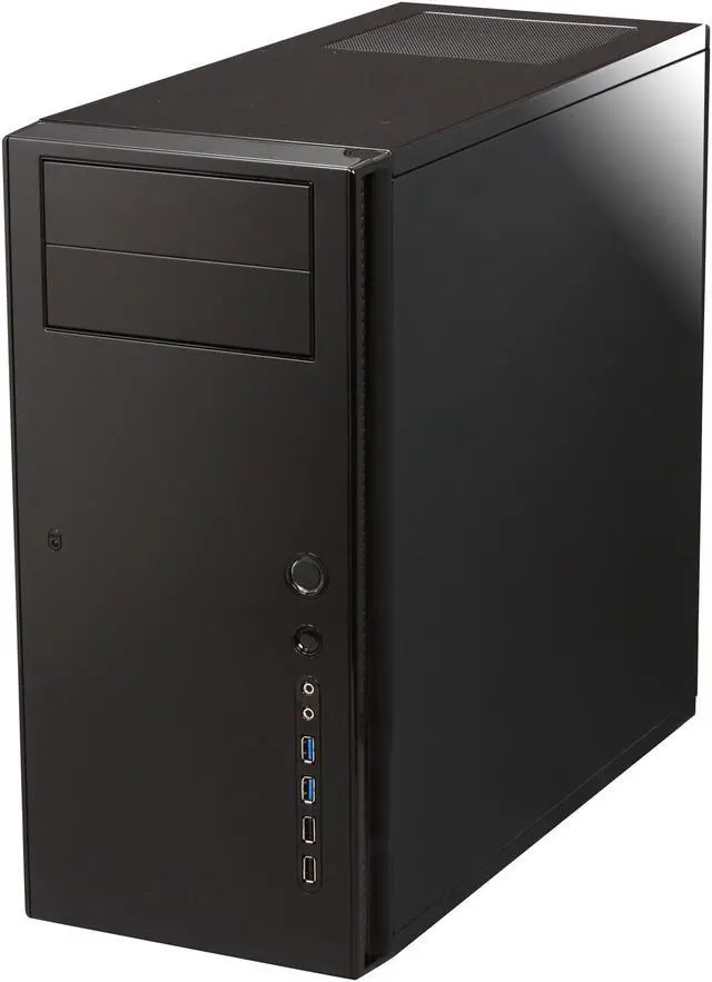 Alt view image 3 of 10 - Antec Sonata Series SOLO II Black Aluminum / Steel ATX Mid Tower Computer Case