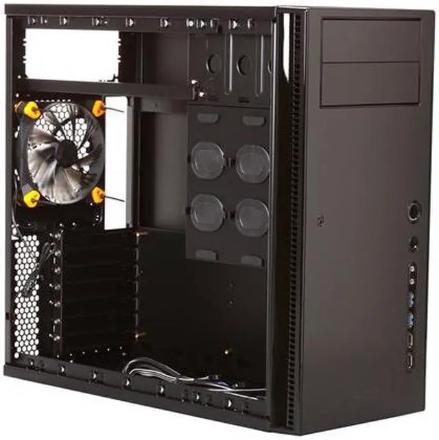 Alt view image 7 of 10 - Antec Sonata Series SOLO II Black Aluminum / Steel ATX Mid Tower Computer Case