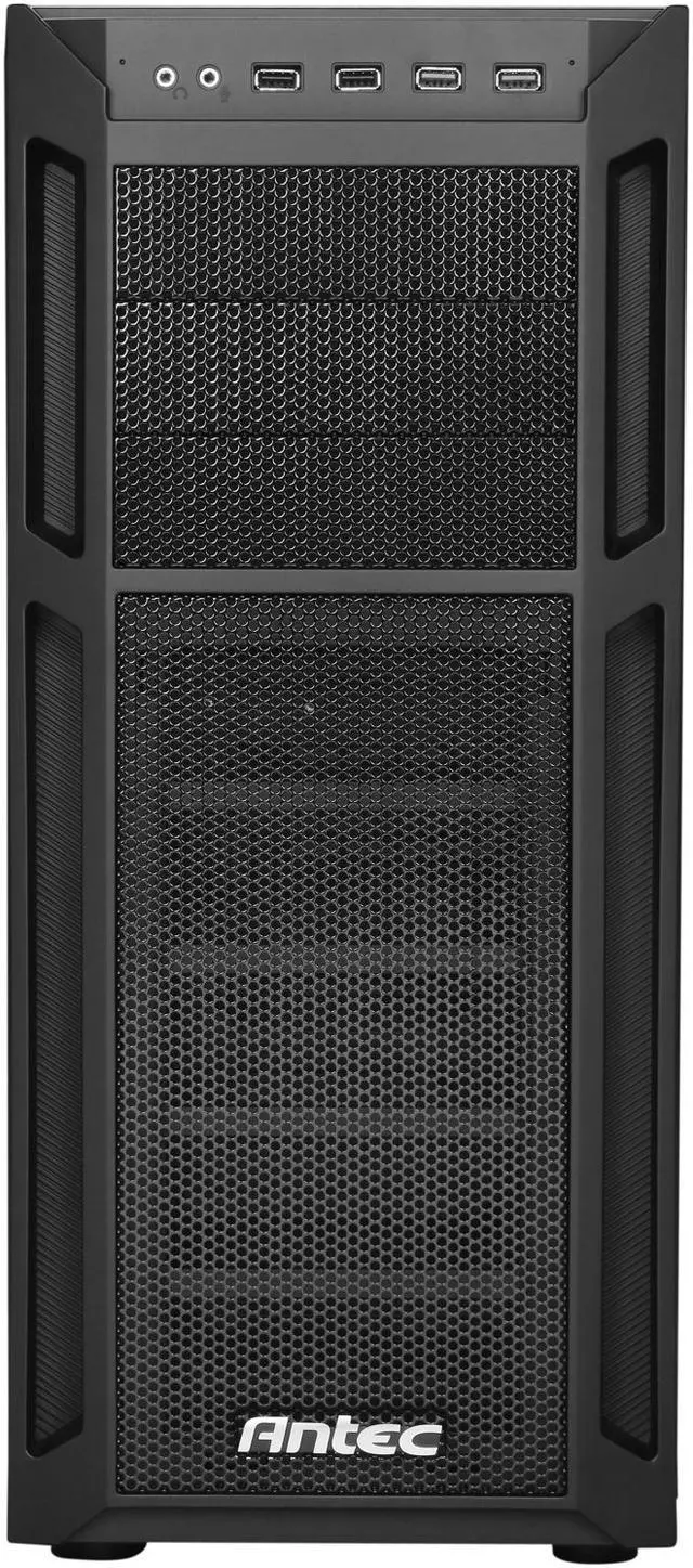 Alt view image 2 of 10 - Antec Eleven Hundred Black Steel / Plastic ATX Mid Tower Computer Case