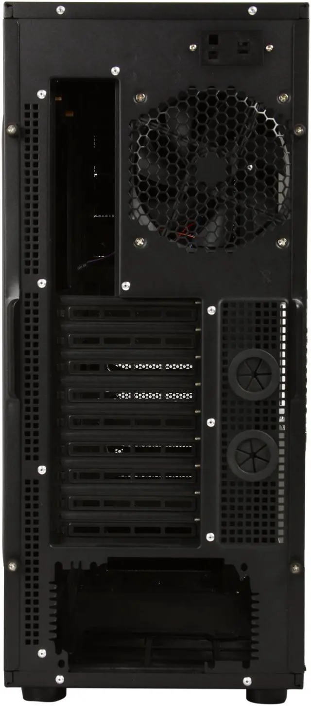 Alt view image 9 of 10 - Antec Eleven Hundred Black Steel / Plastic ATX Mid Tower Computer Case