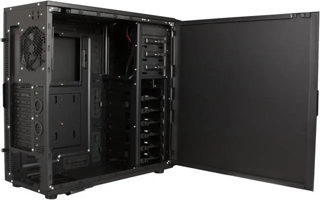 Alt view image 6 of 10 - Antec P280 Black Aluminum / Steel Super Mid Tower Computer Case
