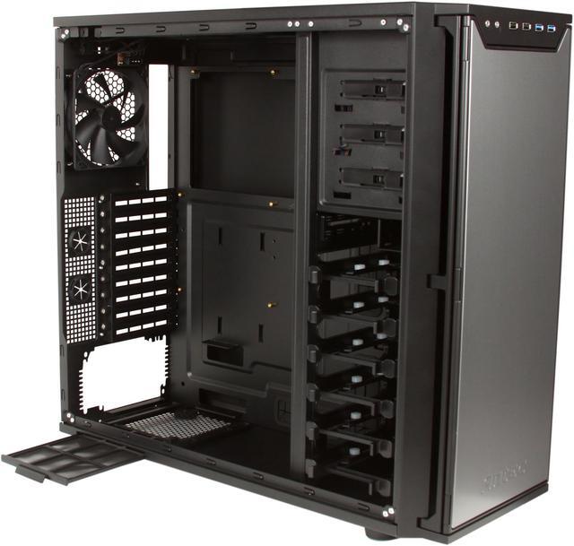 Alt view image 8 of 10 - Antec P280 Black Aluminum / Steel Super Mid Tower Computer Case