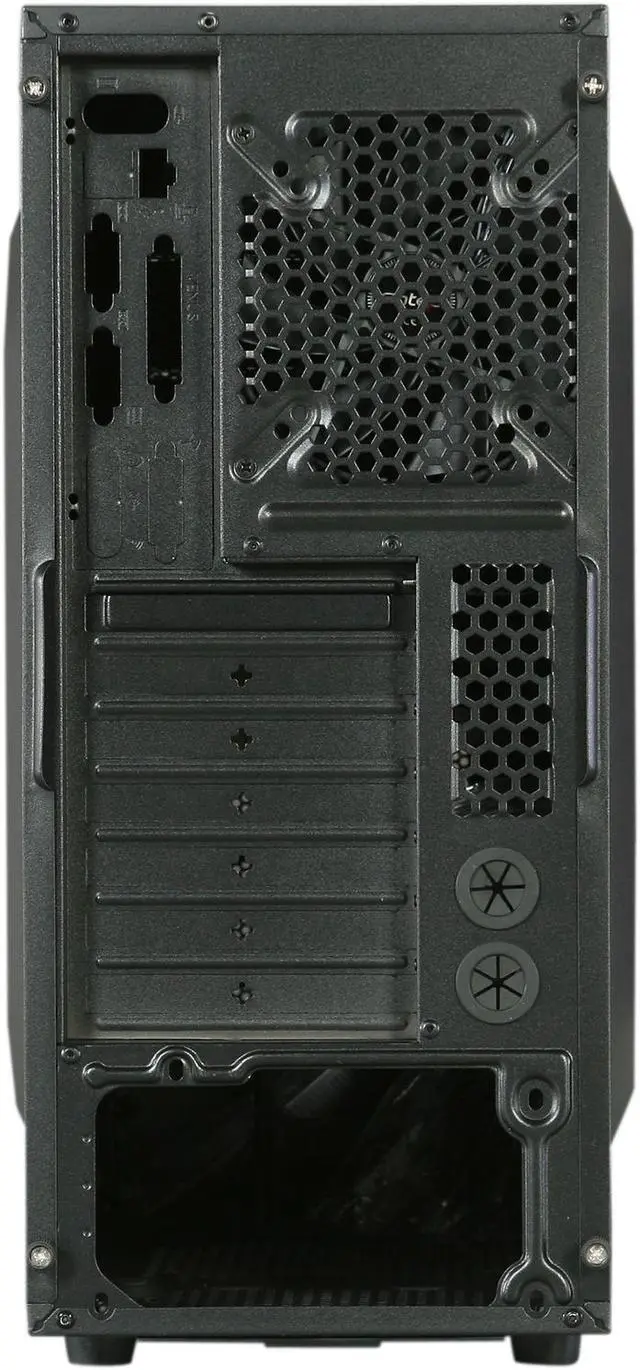 Alt view image 8 of 9 - Antec Gaming Series One Black Steel ATX Mid Tower Computer Case