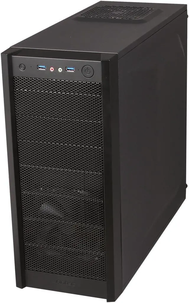 Alt view image 3 of 9 - Antec Gaming Series one illusion Black Steel ATX Mid Tower Computer Case