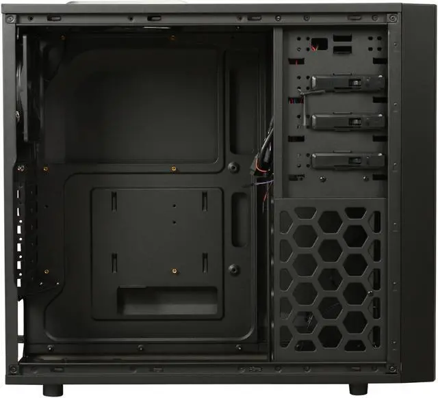 Alt view image 6 of 9 - Antec Gaming Series one illusion Black Steel ATX Mid Tower Computer Case