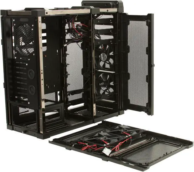 Alt view image 5 of 9 - Antec LanBoy Air Black Steel / Plastic ATX Mid Tower Computer Fully-Modular Case