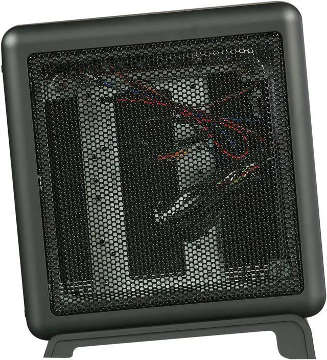 Alt view image 3 of 8 - Antec ISK 110 VESA Black ABS plastic / 0.8 mm SECC Mini-ITX Desktop Computer Case 90W External Adapter, Up to 92% Efficiency Power Supply