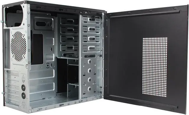 Alt view image 5 of 9 - Antec NEW SOLUTION SERIES VSK-4000 Black SGCC steel ATX Mid Tower Computer Case