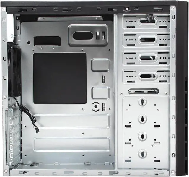 Alt view image 6 of 9 - Antec NEW SOLUTION SERIES VSK-4000 Black SGCC steel ATX Mid Tower Computer Case