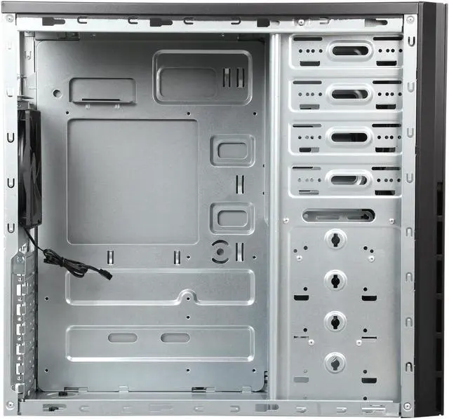 Alt view image 6 of 9 - Antec VSK4000E Black SGCC steel Micro ATX Mid Tower Computer Case
