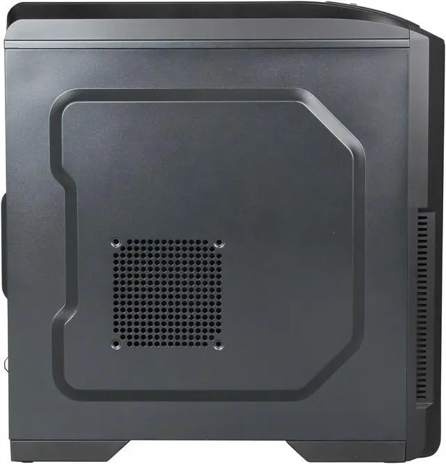 Alt view image 4 of 10 - Antec GX500 Black Steel ATX Mid Tower Computer Case