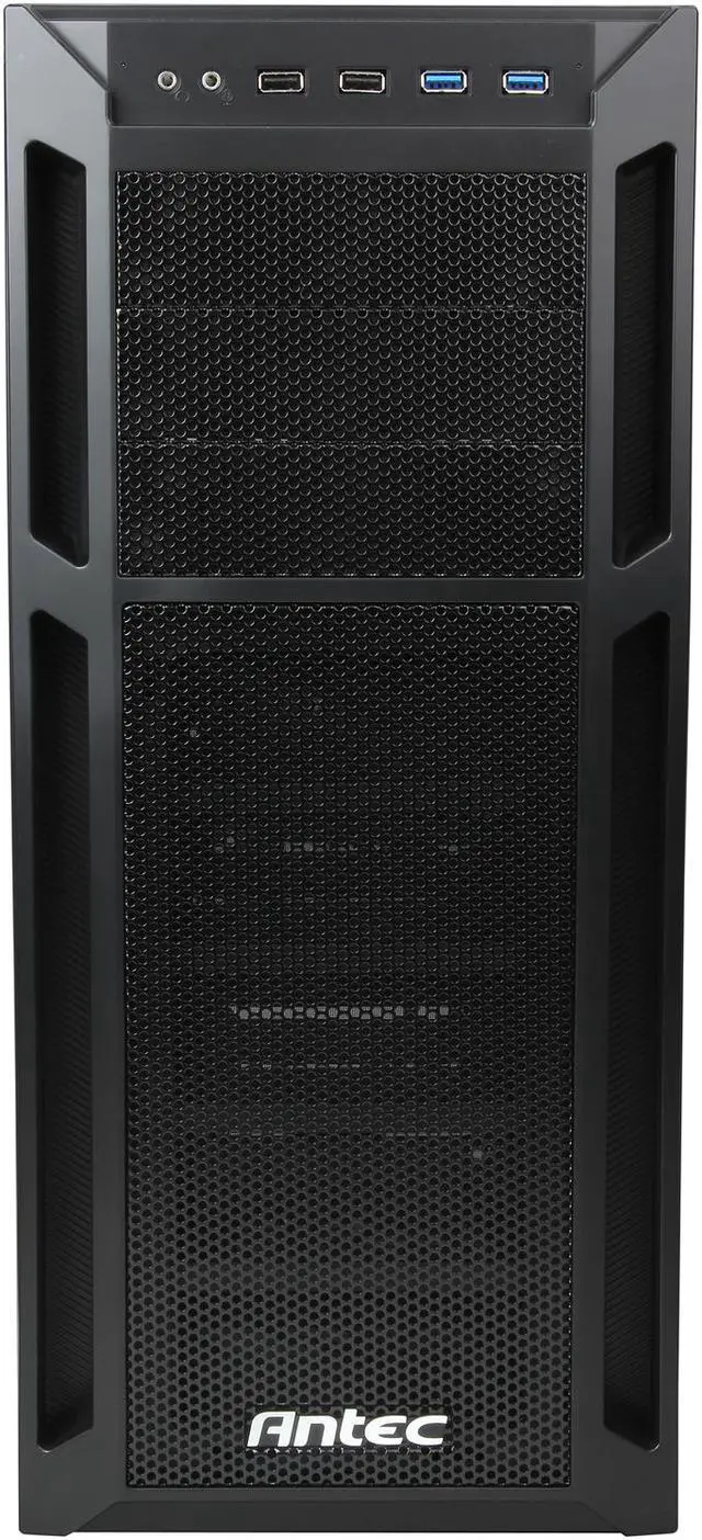 Alt view image 2 of 10 - Antec 1100 Illusion Black Super Mid Tower Computer Case