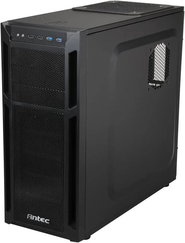 Alt view image 3 of 10 - Antec 1100 Illusion Black Super Mid Tower Computer Case