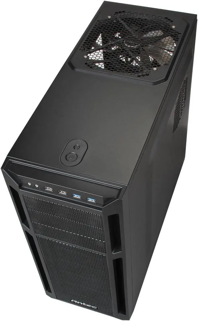 Alt view image 8 of 10 - Antec 1100 Illusion Black Super Mid Tower Computer Case