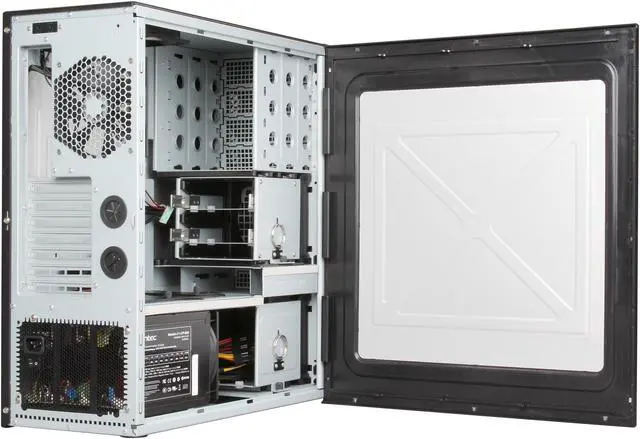 Alt view image 5 of 9 - Antec Performance One Series P183 V3 + 850 Black Aluminum / Steel / Plastic ATX Mid Tower Computer Case 850W Power Supply