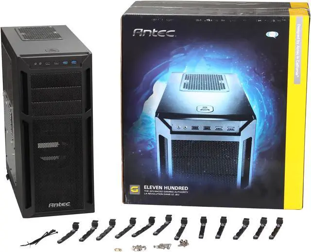 Alt view image 10 of 10 - Antec Eleven Hundred V2 Black ATX Mid Tower Computer Case