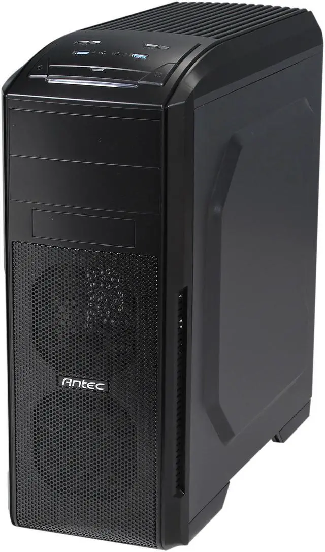 Alt view image 3 of 10 - Antec GX500 ILLUSION Black Computer Case
