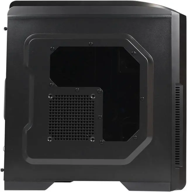 Alt view image 4 of 10 - Antec GX500 ILLUSION Black Computer Case