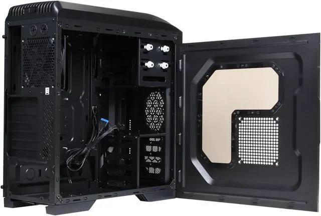Alt view image 5 of 10 - Antec GX500 ILLUSION Black Computer Case