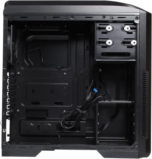 Alt view image 6 of 10 - Antec GX500 ILLUSION Black Computer Case