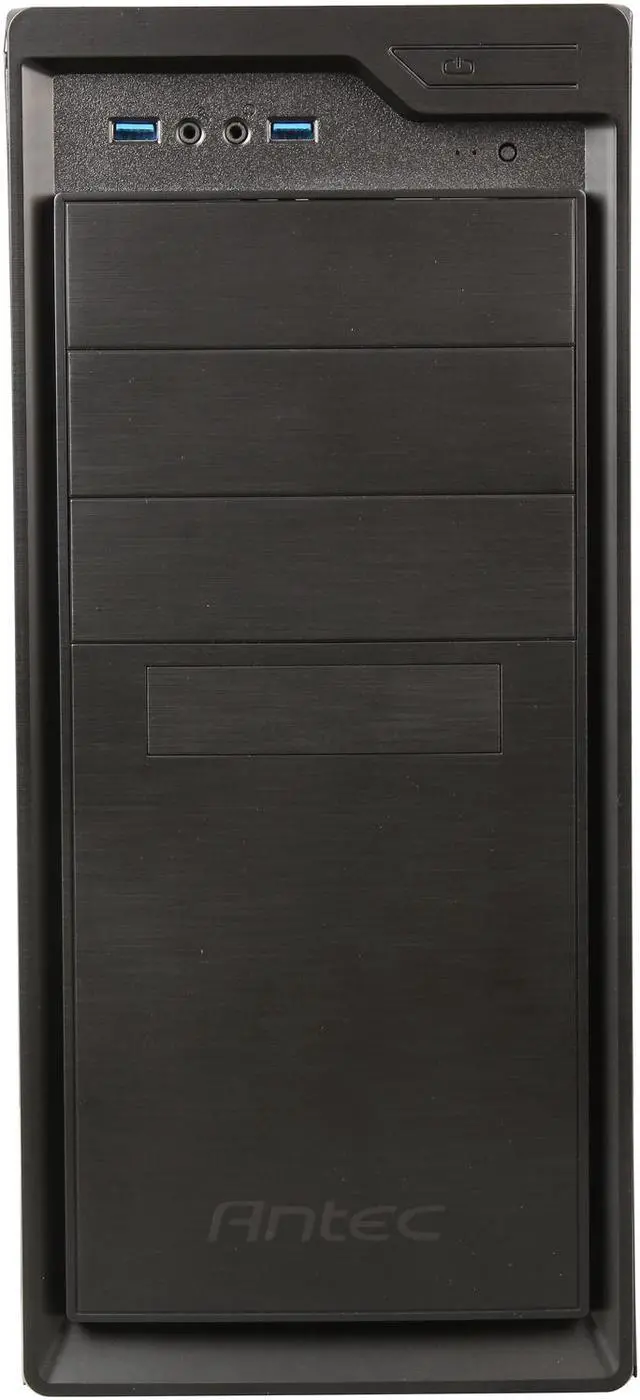Alt view image 2 of 9 - Antec ASK4000E-U3 Black ATX Mid Tower Computer Case