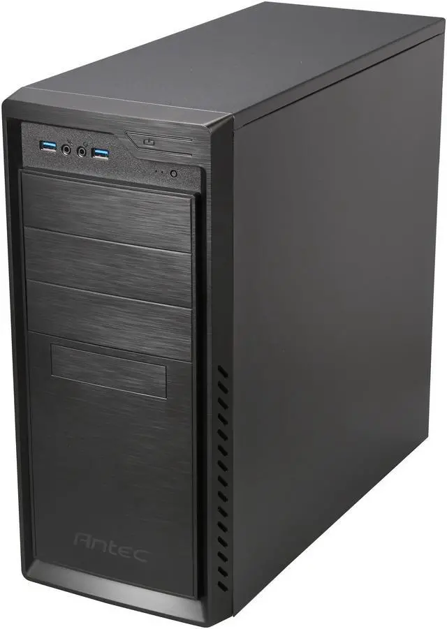 Alt view image 3 of 9 - Antec ASK4000E-U3 Black ATX Mid Tower Computer Case