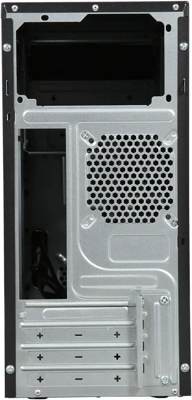 Alt view image 8 of 9 - Antec VSK VSK3000E U3 Black SGCC Steel Micro ATX Mid Tower Case