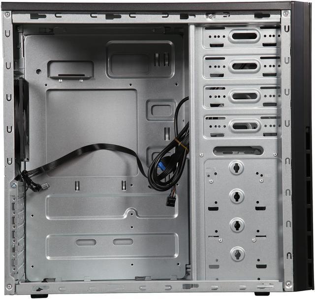 Alt view image 7 of 11 - Antec VSK4000E U3 Black SGCC Steel ATX Mid Tower Computer Case