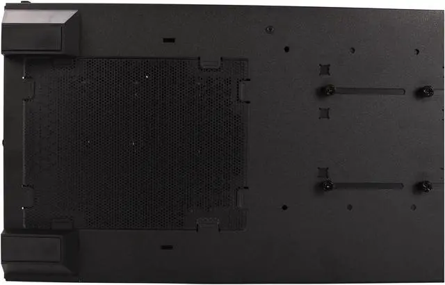 Alt view image 13 of 16 - Antec Performance Series P8 Black Steel /4mm Tempered Glass Side Panel, ATX Mid Tower Computer Case, 3 White LED Fans Pre-installed, USB3.0