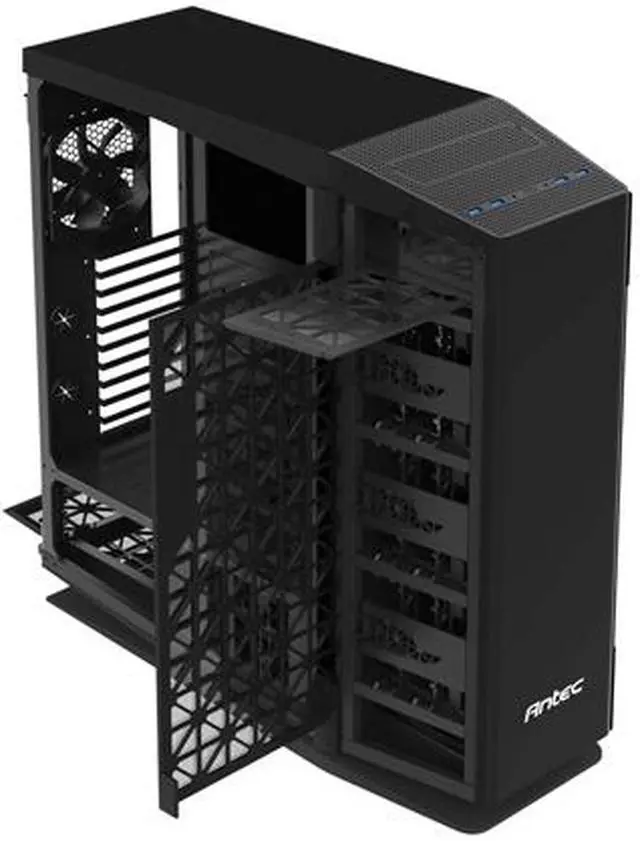 Alt view image 3 of 6 - Antec S10 Black Aluminum ATX Full Tower Computer Case