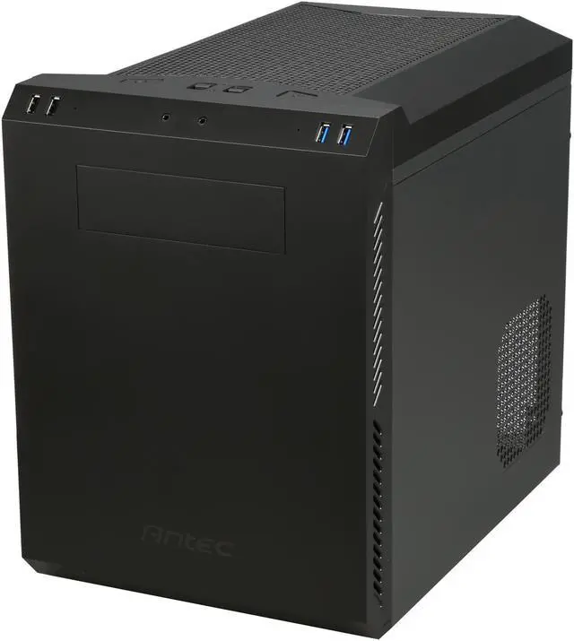 Alt view image 3 of 9 - Antec P50 WINDOW ILLUSION Black Micro ATX Computer Case