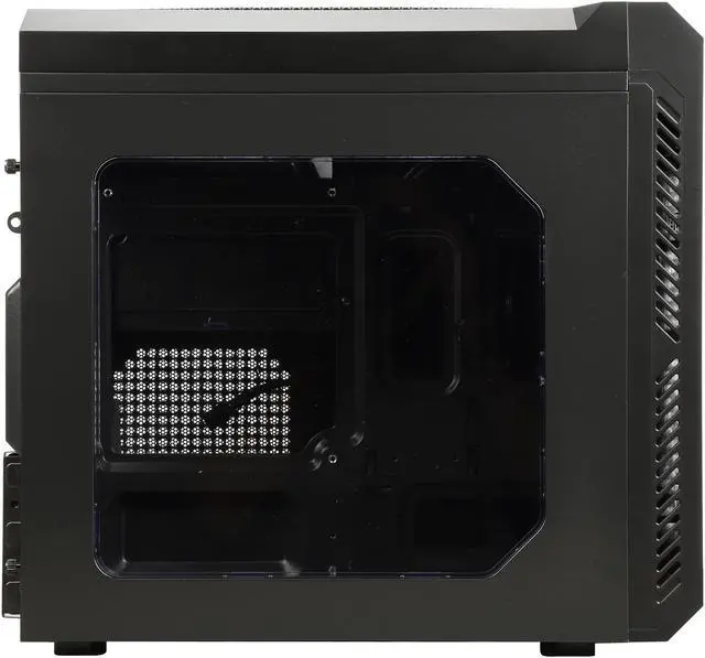 Alt view image 4 of 9 - Antec P50 WINDOW ILLUSION Black Micro ATX Computer Case