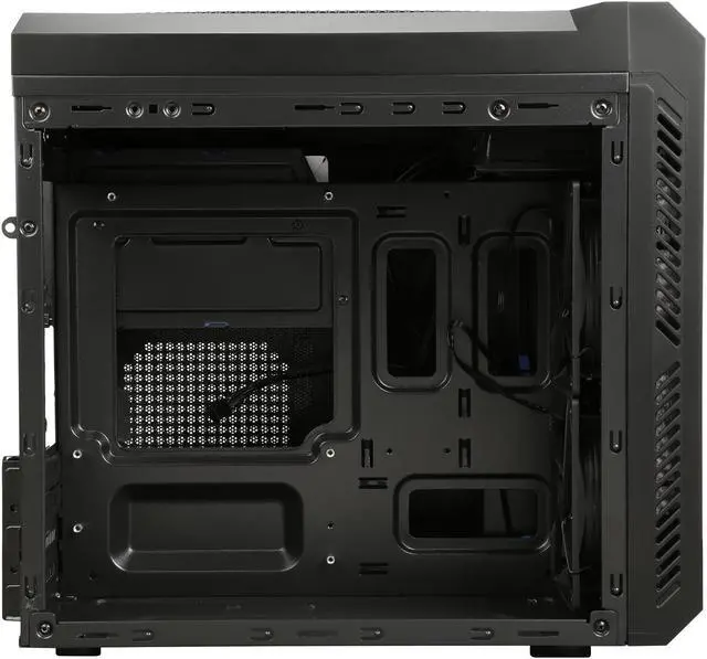 Alt view image 6 of 9 - Antec P50 WINDOW ILLUSION Black Micro ATX Computer Case