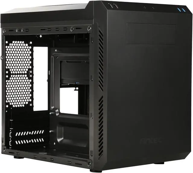 Alt view image 7 of 9 - Antec P50 WINDOW ILLUSION Black Micro ATX Computer Case