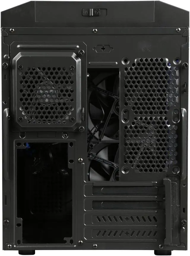 Alt view image 8 of 9 - Antec P50 WINDOW ILLUSION Black Micro ATX Computer Case