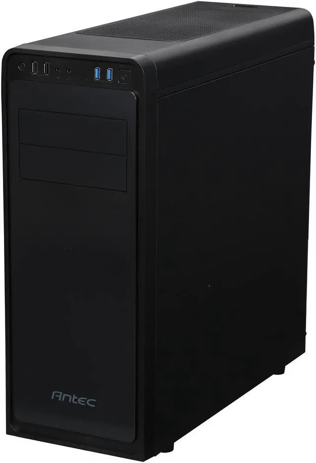 Alt view image 3 of 10 - Antec GX1000 Black Computer Case