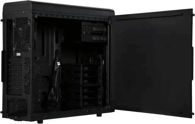 Alt view image 5 of 10 - Antec GX1000 Black Computer Case