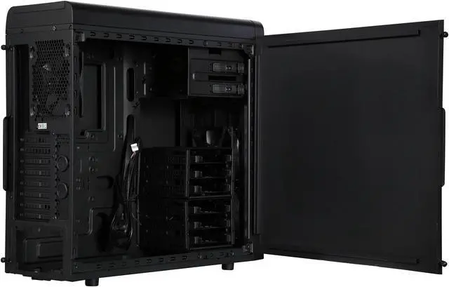 Alt view image 6 of 10 - Antec GX1000 Black Computer Case
