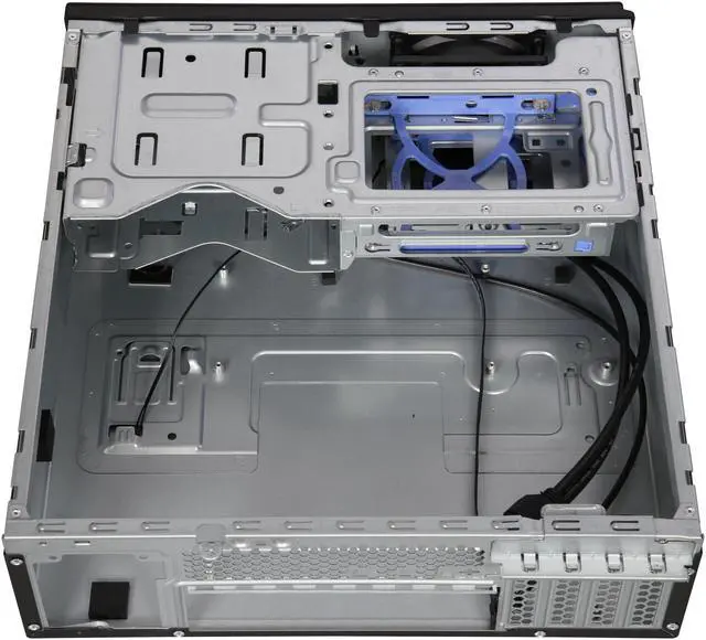 Alt view image 8 of 13 - Antec VSK2000-U3 Black Micro ATX Computer Case
